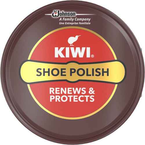 Kiwi shoe polish dark tan - shoe, 40g