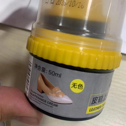 Shoe care cream with - shoe,