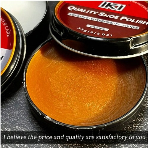 Leather shoe polish repair - &,