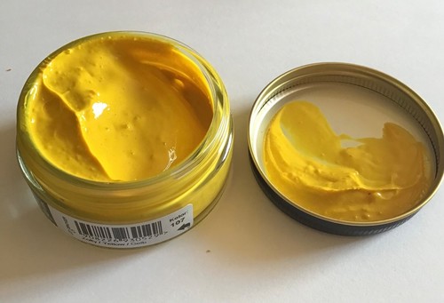 Yellow leather renovator - renovator, /