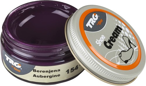 Trg shoe cream aubergine - shoe, 50ml
