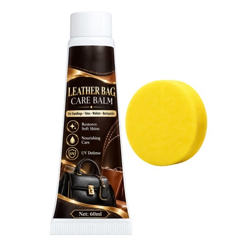 60ml leather care balm - leather, with