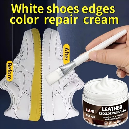 White shoe repair - white,