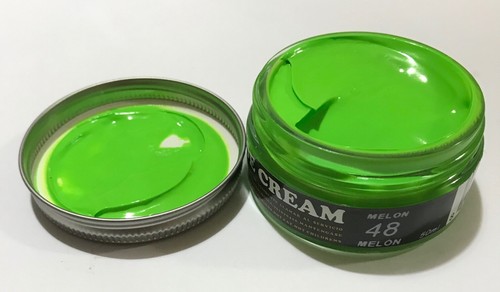 Green shoe polish leather - polish, /