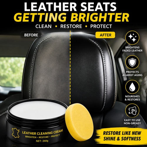 Leather care cream conditioner - cream,