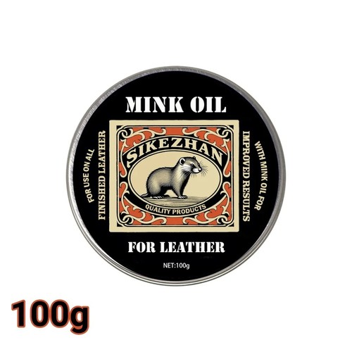 Mink oil leather care cream - oil,