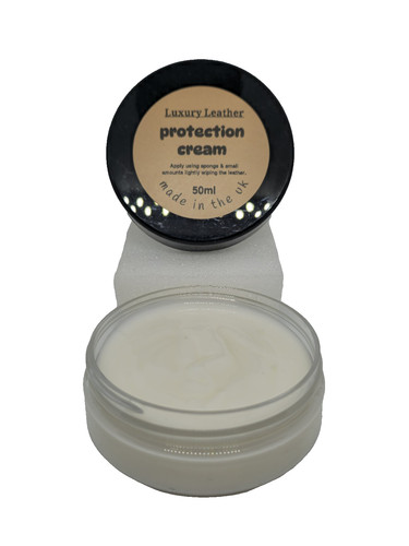Leather protection cream - leather,