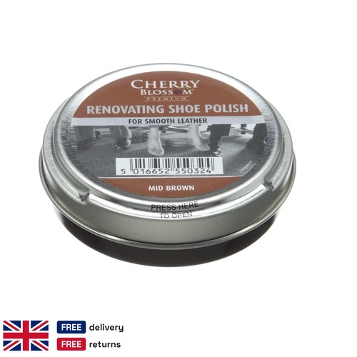 Leather shoe polish cream 50ml - shoe,