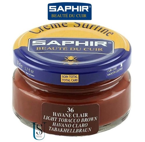 Saphir creme surfine shoe - creme,