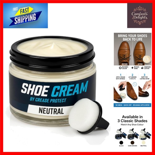 Leather shoe cream polish - leather,