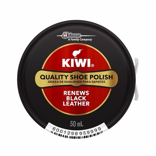Kiwi traditional black leather - kiwi,